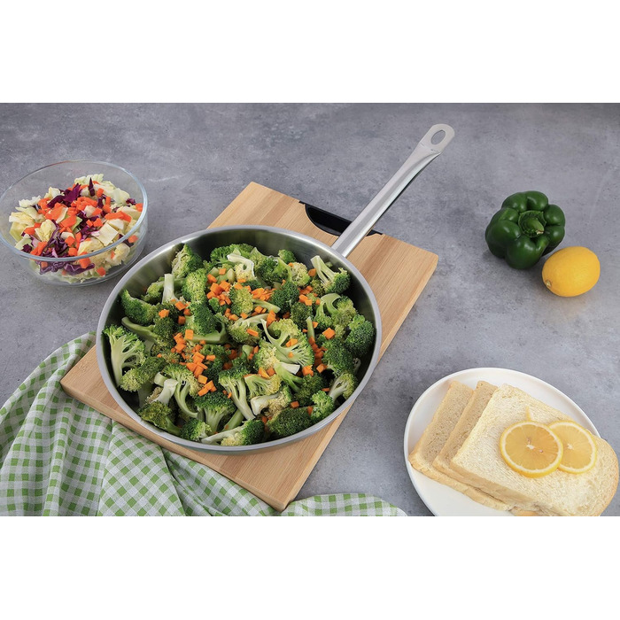 Сковорода 28 см Amazon Basics