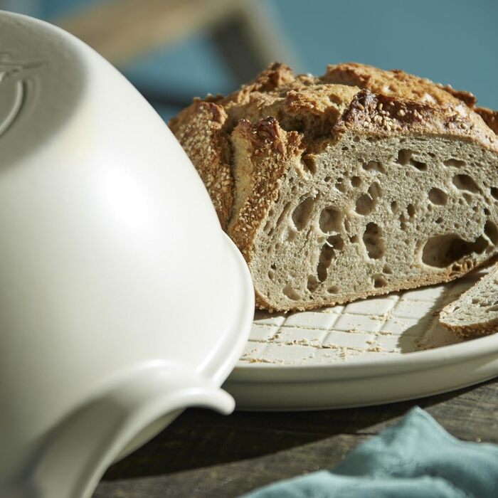 Форма для выпечки хлеба круглая 32.5 x 30 x 14 см, бордовая Emile Henry
