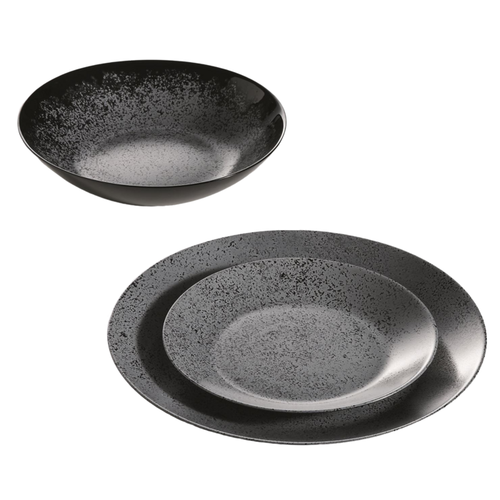 Тарелка обеденная Luminarc Slate Black, 25 см (6788144)