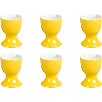 Набор из 6 подставок для яиц 5 х 6 см, желтый Doppio Ritzenhoff & Breker