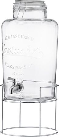 Диспенсер для напитков с металлической подставкой 8 л Navaris