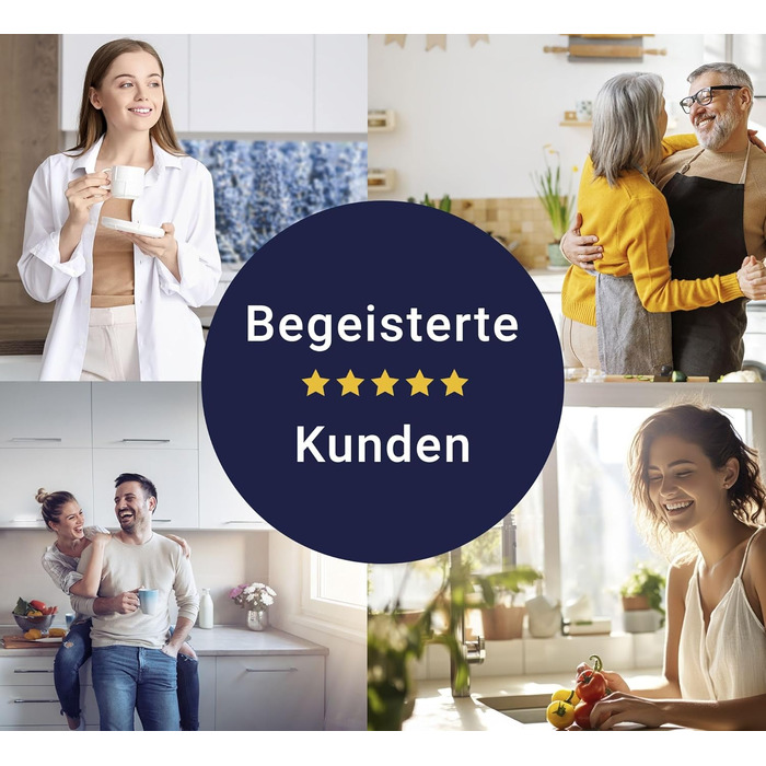 Кухонний фартух timalo зі скляним виглядом Північне море, очерет, захід сонця, океан, солома 2 мм акрилове скло Бризокості для плити, кухонний скляний фартух, акрилова скляна настінна панель, захисна панель для фартуха (180 x 58 см, 322- Блакитно-лавандов