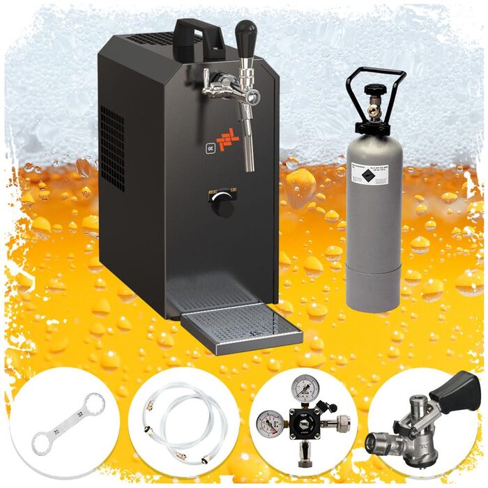 Повний комплект для розливу пива до 35 л ich-zapfe.de