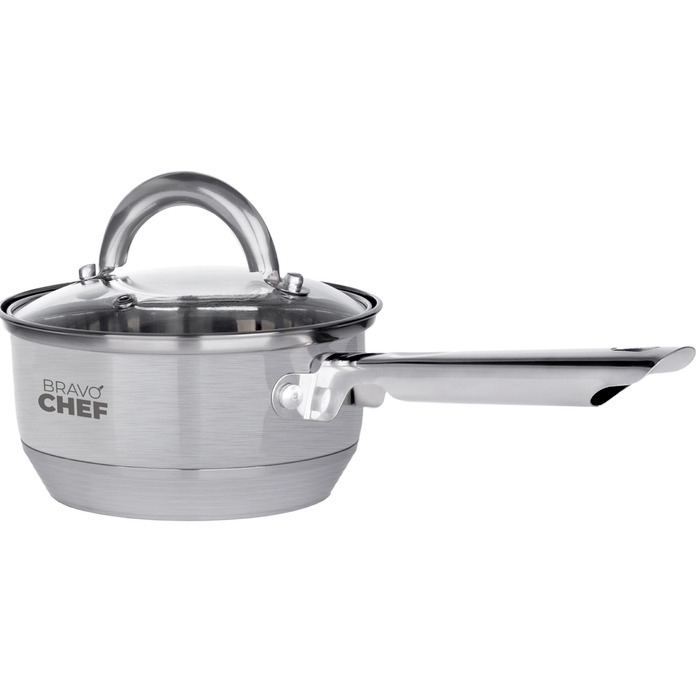 Ківш Bravo Chef 14 см (1.15 л) з кришкою (6720872)