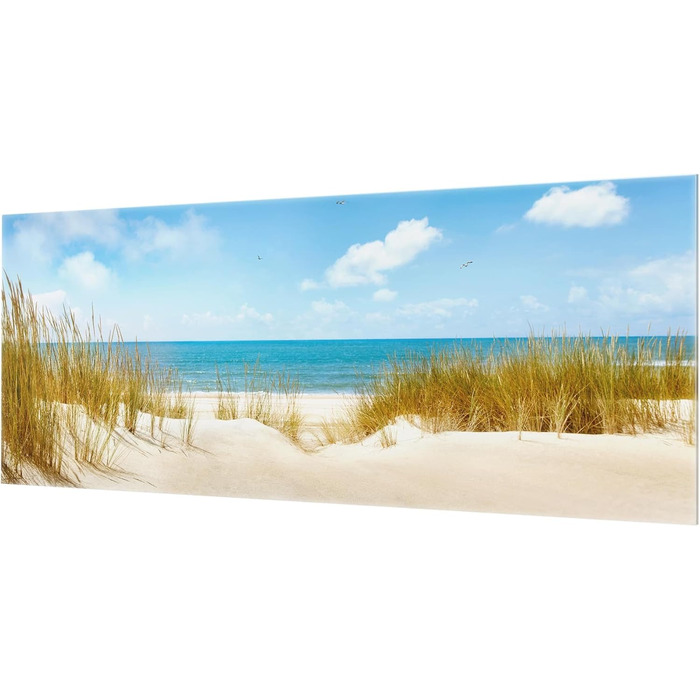 Скляний фартух для кухні від бризків 100 х 40 см Bilderwelten