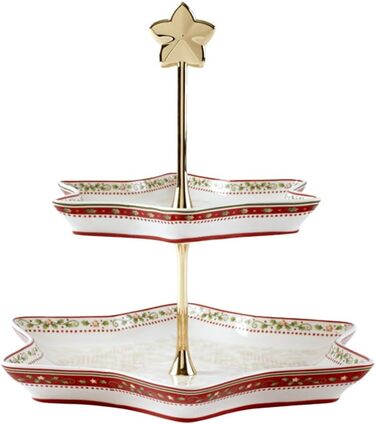 Етажерка 2-ярусна 25,5 см Winter Bakery Delight Villeroy & Boch