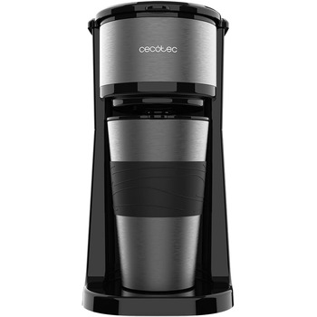 Кавомашина 700 Вт, 420 мл чорна Coffee 66 Drop & Go Cecotec