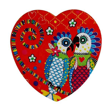 Подставка под чашку Maxwell & Williams Fan Club LOVE HEARTS, керамика, 10 х 9,5 см