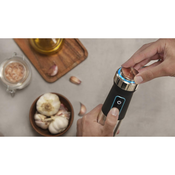 Ручний блендер 1500 Вт Power TitanBlack 1500 XL з аксесуарами, набір 7 предметів TotalMix Cecotec