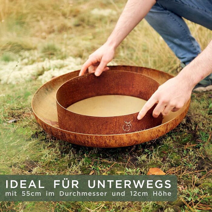 Дизайнерська чаша для вогнища 55 см WALDWERK