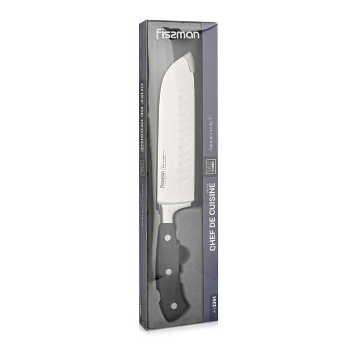 Нож сантока Fissman CHEF DE CUISINE 18 см (2394)