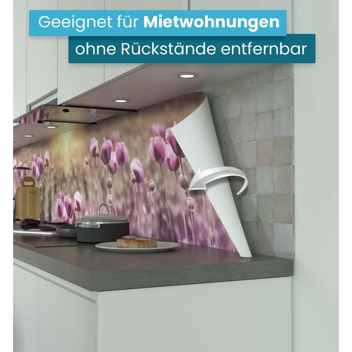 Самоклеящаяся брызгозащитная пленка 60 x 60 см MyMaxxi