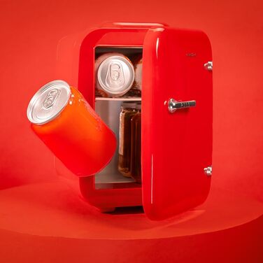 Мини-холодильник 4 л красный Bolero MiniCooling Havanna Cecotec