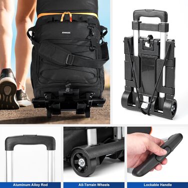 Термосумка на колесах на 72 банка Odoland