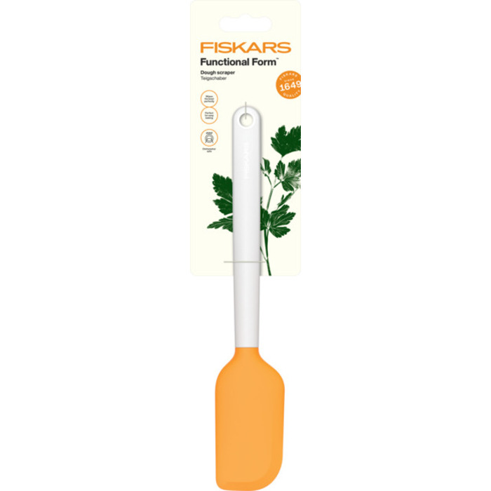 Лопатка силиконовая Fiskars Functional Form, белая (1023615)