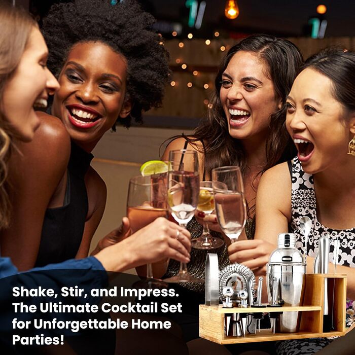 Професійний набір бармена з 26 предметів Generic