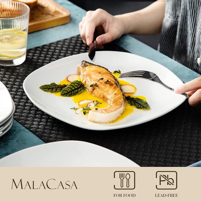 Набор обеденных тарелок, 6 предметов Elisa MALACASA