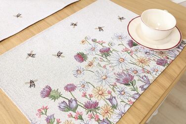 Килимки для серветок набір з 6 шт 35 x 45 см textile idea