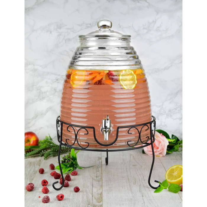 Диспенсер з металевим краном та підставкою 9 л Sendez