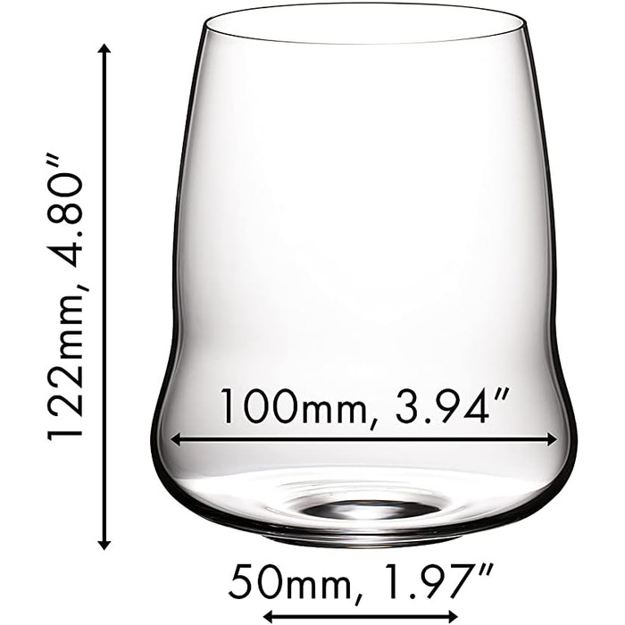 Келих Riedel для вина Cabernet Sauvignon без ніжки, прозорий ()