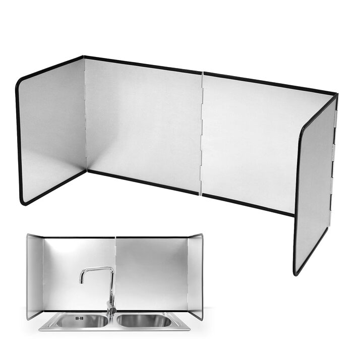 Брызкозащитный экран для кухни 76,5 х 29 х 40 см QWORK