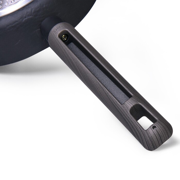 Сковоріда для жарки Fissman VELA ROCK 28x5 см алюміній з антипригарним покриттям (14243)