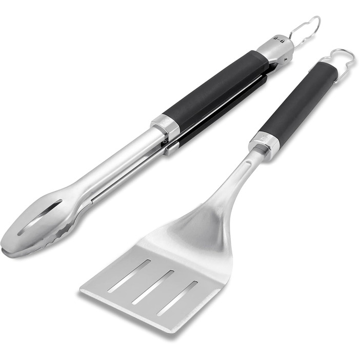 Набор для гриля Weber Stephen 6645, 2 предмета, нержавеющая сталь, черный