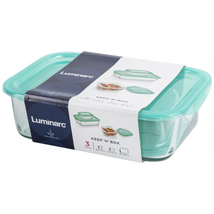 Комплект контейнеров LUMINARC KEEP'N BOX, 3 шт. (6626525)