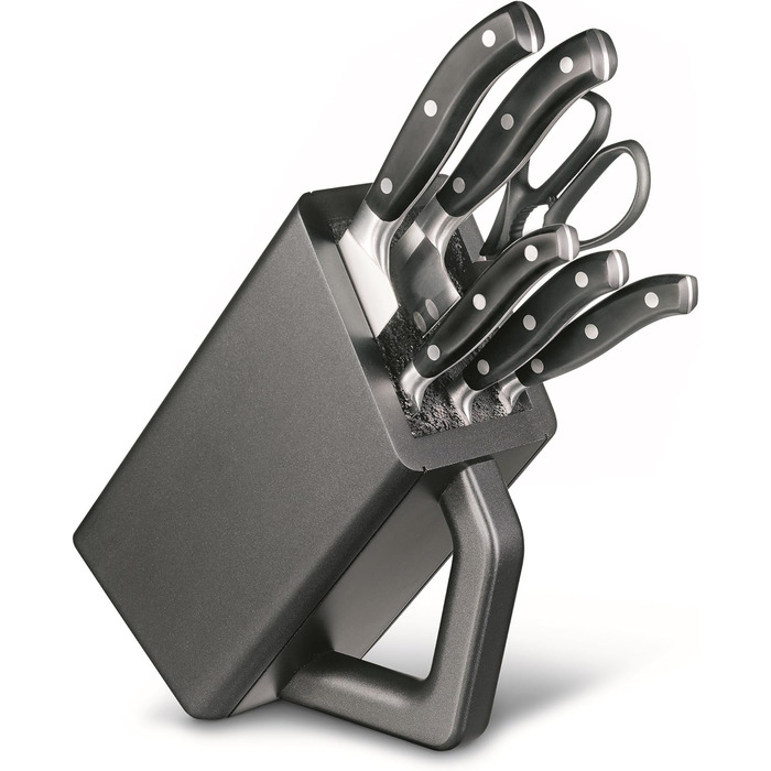 Набор кухонных ножей в деревянном блоке Victorinox