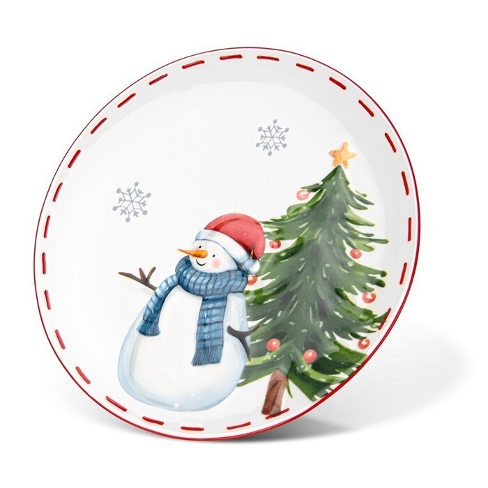 Тарілка Fissman 20 см доломіт (0381)