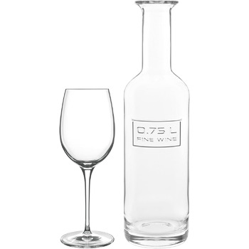 Набор пивных бокалов Birrateque (бутылка графина и стаканы, набор из 7 предметов)