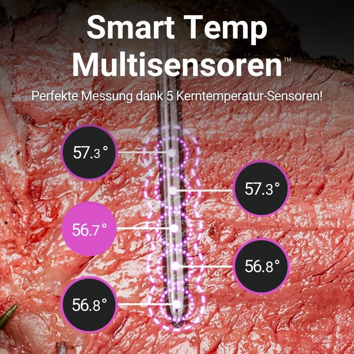 Термометр для мяса термостойкий до 550 Vialex