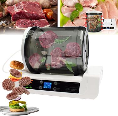 Вакуумный маринатор для мяса и овощей 7 л белый LNNLOO
