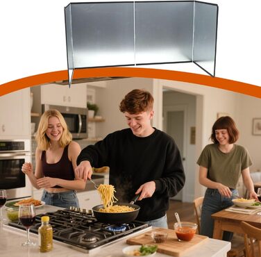 Кухонний фартух з нержавіючої сталі 76 х 29,5 х 30 см Dioeazh