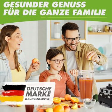 Високопродуктивний блендер 2 л 2000 Вт Nutrilovers
