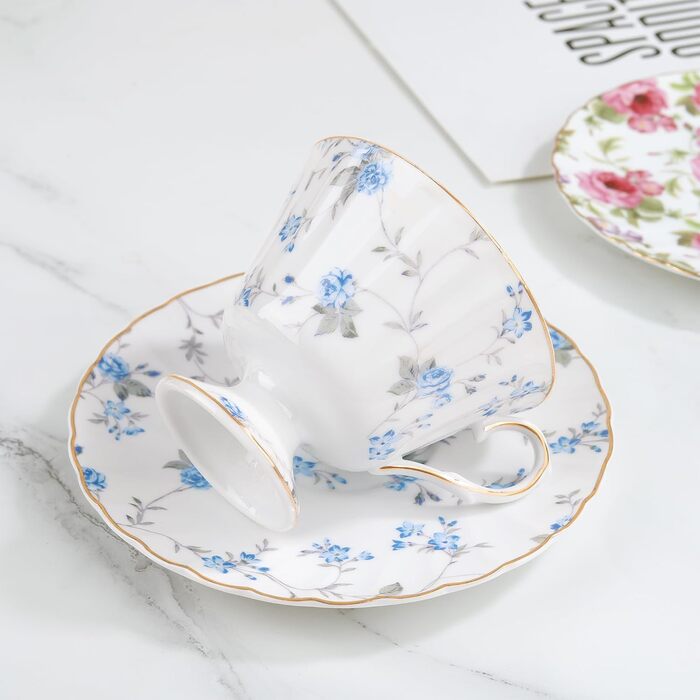 Набор чашек и блюдец 170 мл fanquare