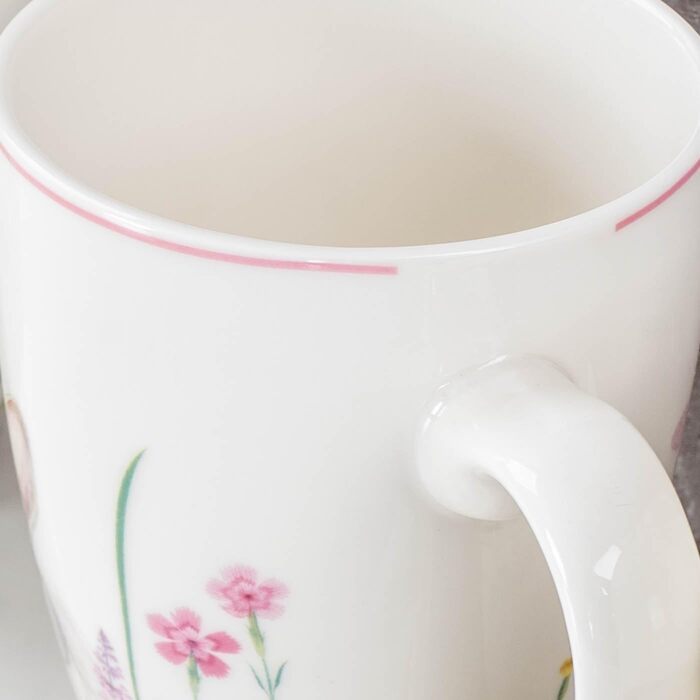 Набір із 4 чашок до великодня з малюнком кролика levandeo