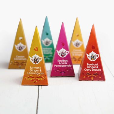 Подарунковий набір чаю,  12 пакетиків-пірамідок ETS
