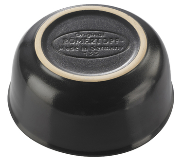 Форма для запікання з кришкою середня кругла, 23,2 см, чорна, BLACK EDITION Römertopf BBQ Römertopf