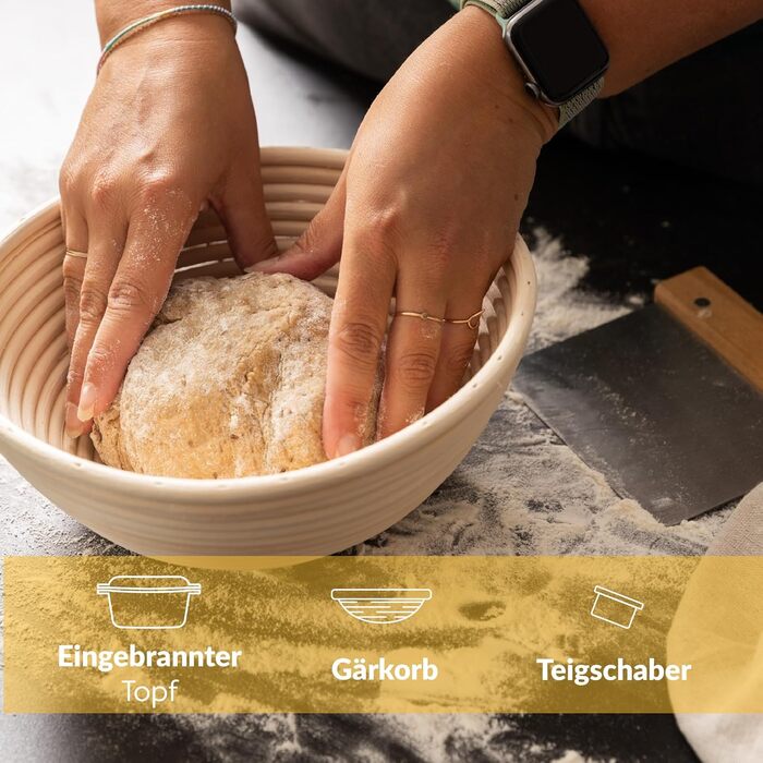 Чугунная жаровня 4,7 л круглая с крышкой 26 см, черная Chefarone