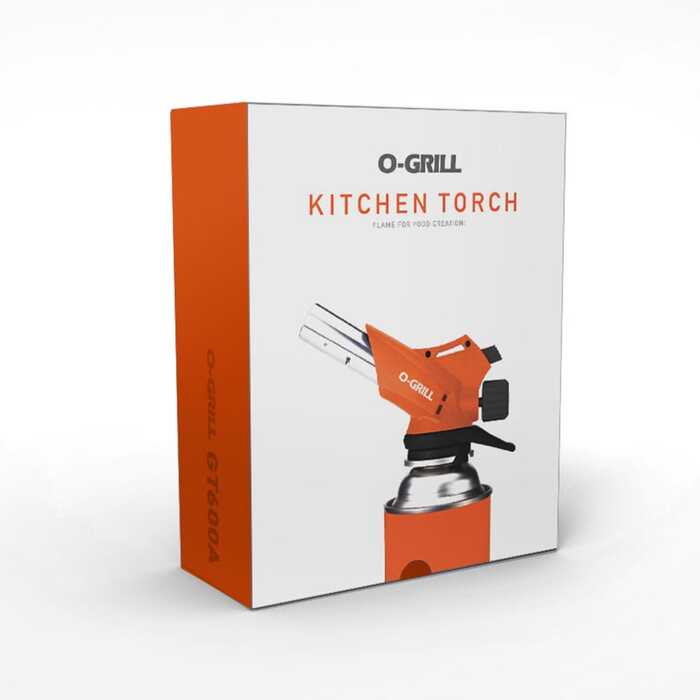 Газовая горелка O-GRILL Premium GT 600 Kitchen оранжевая 888214 Код: 012171