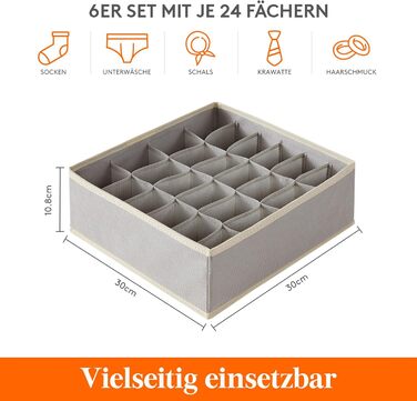 Організатор для нижньої білизни 30 х 30 х 10,8 см Lifewit