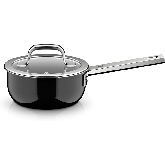 Сотейник 16 см с крышкой, черный Fusiontec Mineral Pro WMF