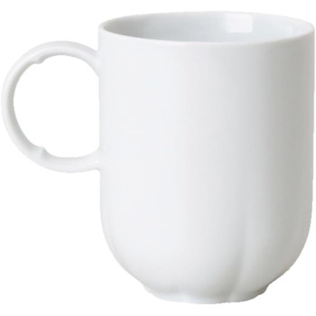 Rosenthal Sonetto Bianco Becher mit Henkel, Rosenthal Sonetto Bianco Becher mit Henkel