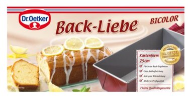 Форма для випічки пирога / хліба червона Ø 25 см Back-Liebe Bicolor Dr. Oetker
