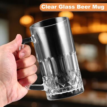 Набір пивних кухлів 6 шт 500 мл MIVIDE