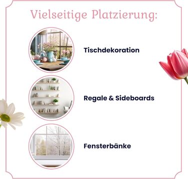 Набір декоративних фігурок Heitmann керамічна пасхальна прикраса під порцеляну, для встановлення, біла, приблизно 12,5 x 10,5 x 8 см (яйця - сріблясті матові)