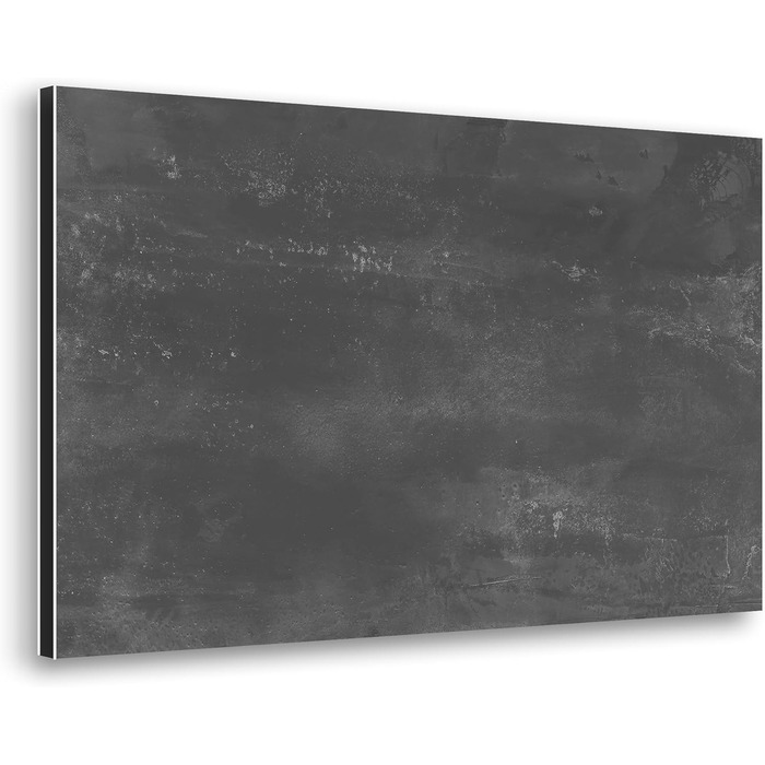 Кухонний фартух CREARREDA з алюмінію, виготовлений в Італії, захищає плиту та стіну, миється та легко встановлюється, металевий фартух, 48 x 72 см (чорний матовий)