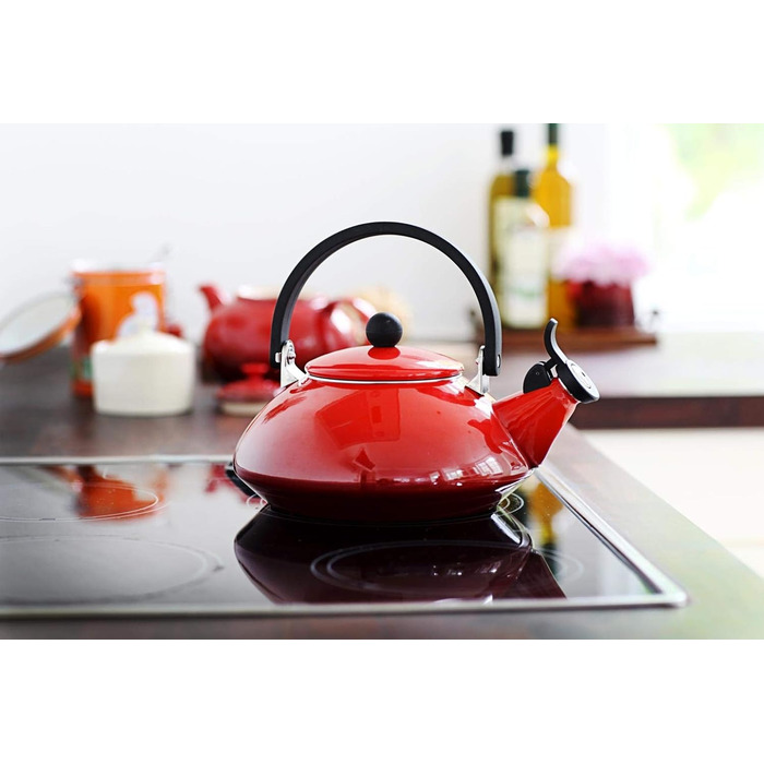 Чайник 1,6 л емальований вишнево-червоний Zen Le Creuset