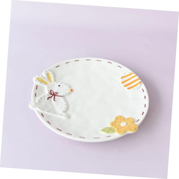 Керамическая тарелка с кроликом 23,9 см UTHCLO
